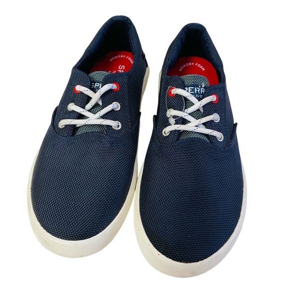 Sperry Other - Sperry Top Siders Navy Bodie Lace Up Sneakers Size 3